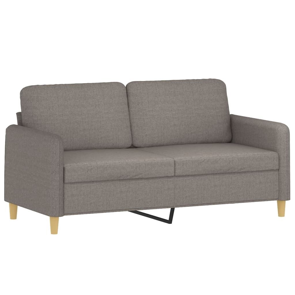 SYFAX 2-Sitzer-Sofa Taupe 140 cm Stoff