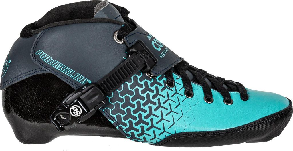 Powerslide Speedskate Core Performance Teal Boot, für Racing und Marathon, für Damen und Herren