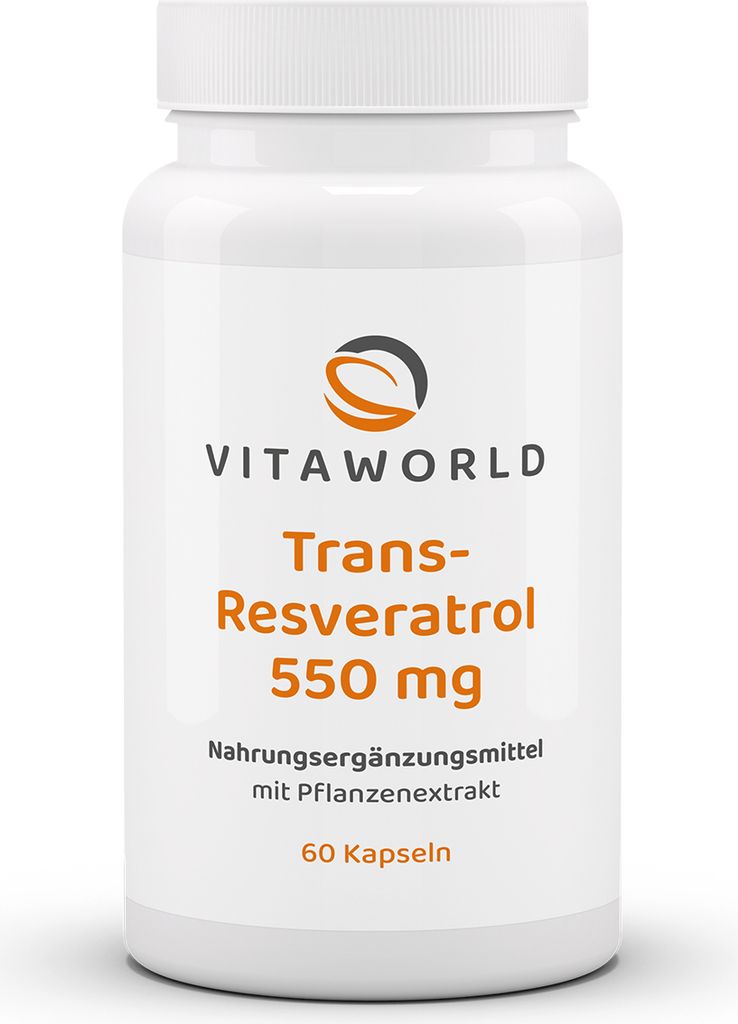 Trans-Resveratrolo 550 mg (60 Kps) Immagine del prodotto 