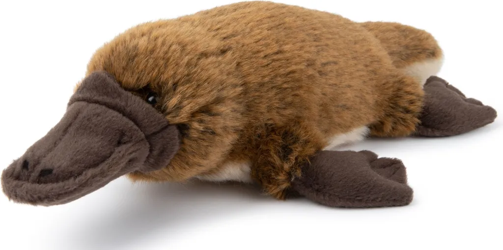 Doudou Ornithorynque WWF 22cm - Peluche Animale Sauvage de Qualité - 4