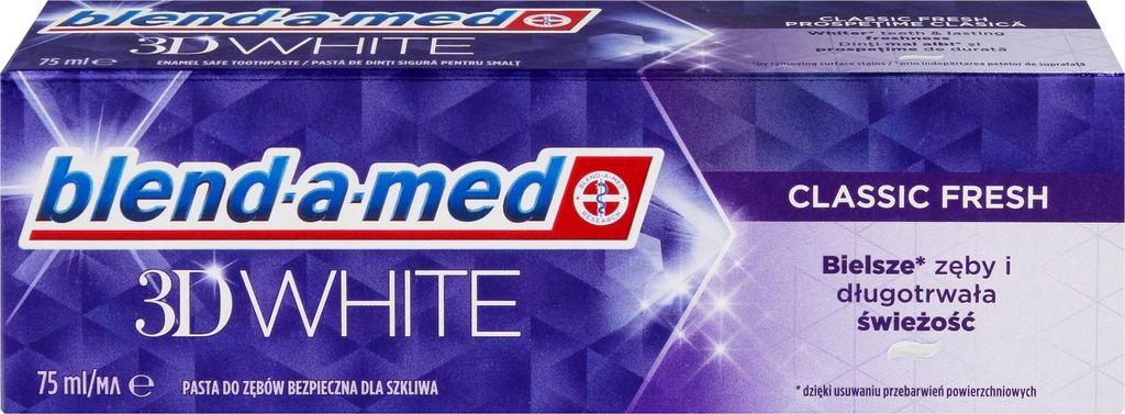 Dentifrice Blend-a-med 75ml 3D White Image du produit 
