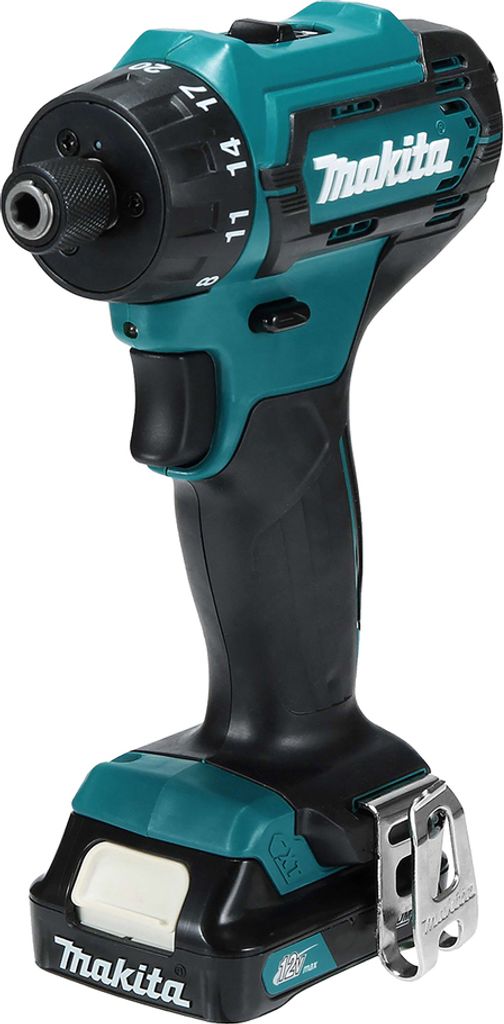 Makita wkrętarka 12v cxt 6-kt df033dsae 30/14nm 2x2,0ah Produktbild 