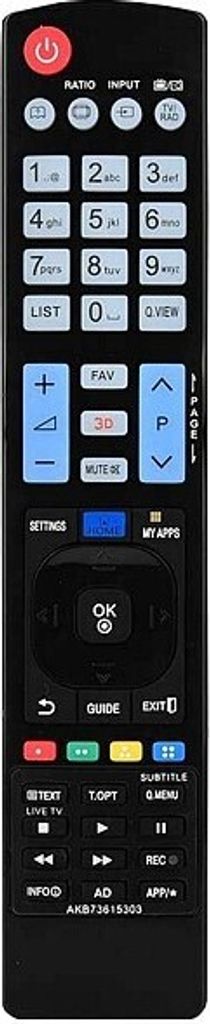 LG AKB73615303 Ersatzfernbedienung
