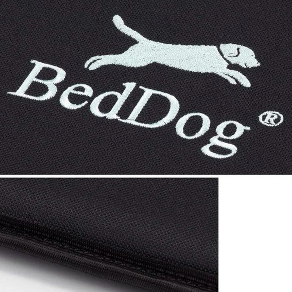 Panier pour chien grand format coloris noir en tissu de haute qualité L