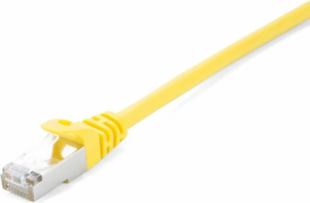 Câble Ethernet Blindé Cat6 2,1m Jaune : Finissez-en avec les Parasites