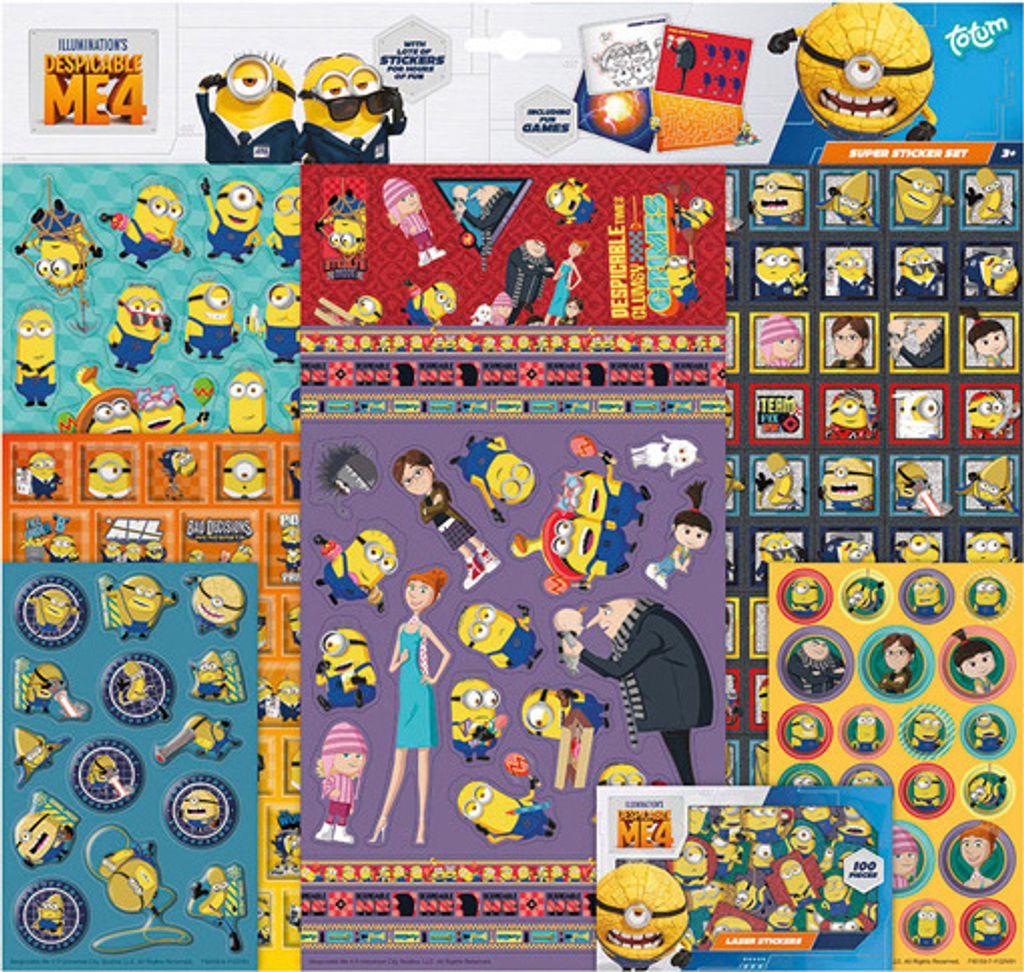 Tölle Schergen Stickerset XL