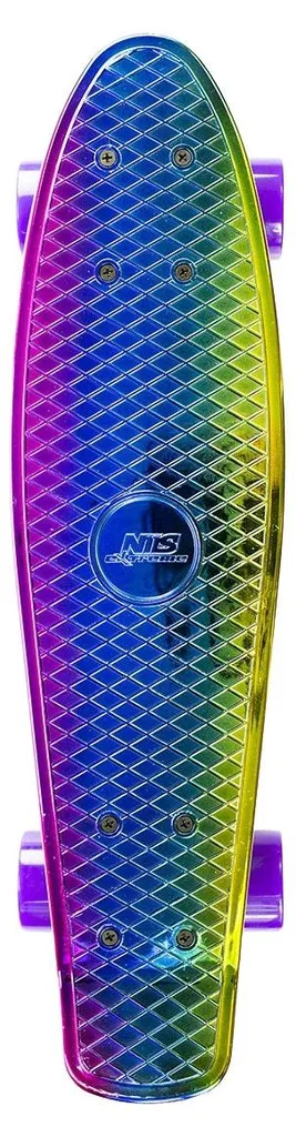 Skateboard Incassable Rainbow Pennyboard - Glisse Fluide et Durable 22"