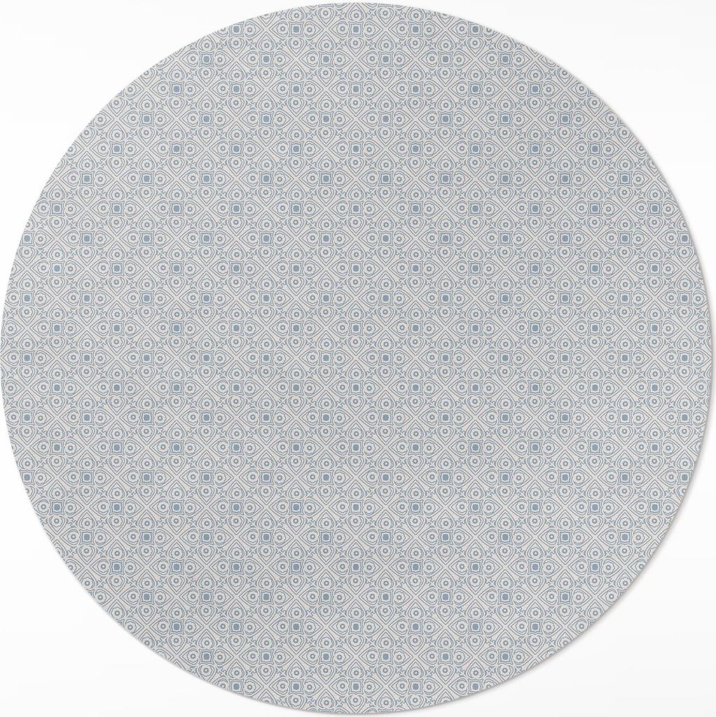 Feines Mosaik mit ornamentalen Details– Vinylteppich – Indoor Teppich – Flur – Pflegeleicht – Runder Teppich – PVC Teppich – Outdoor ...