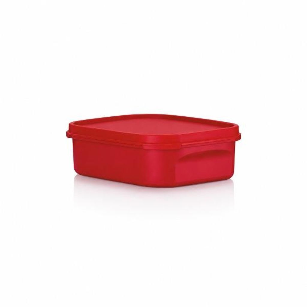 TUPPERWARE Eidgenosse 850 ml ROT Quadratisch Produktbild 