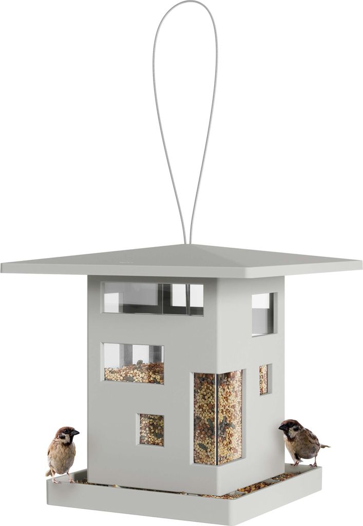 Umbra Vogelhaus Bird Cafe, Vogelfutterspender, Kunststoff, Immagine del prodotto 