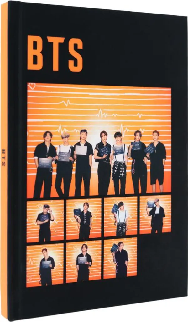 Cahier A5 BTS Erik Premium : Journal Intime K-Pop avec Pages Lignées