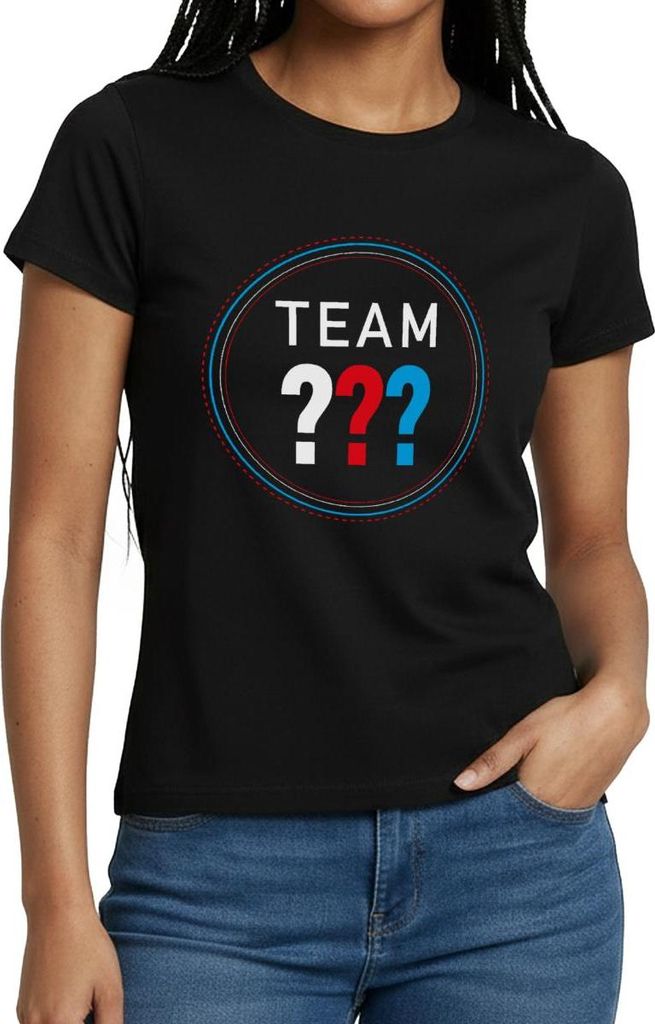 Spreadshirt Die Drei Fragezeichen Team Drei Fragezeichen Frauen T-Shirt, XL, Schwarz