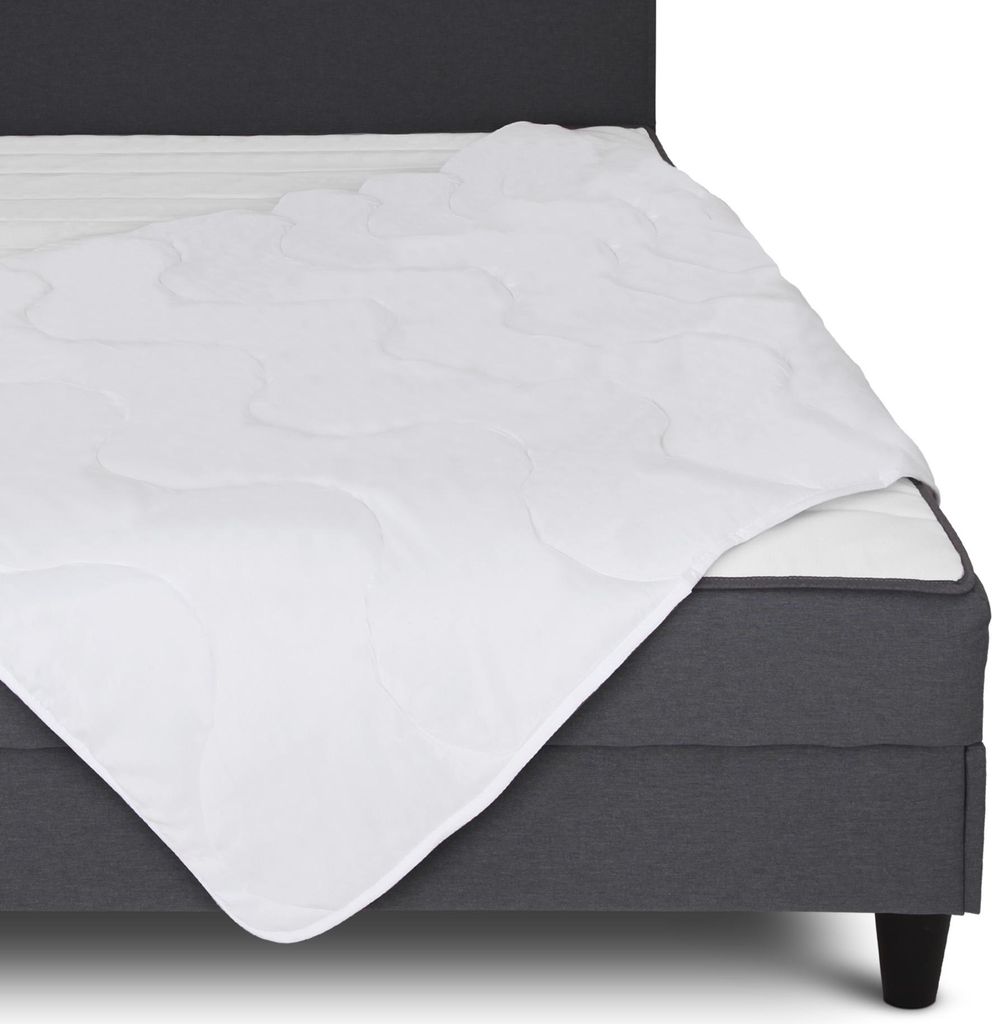 Bestlivings Ganzjahres Steppbett ca. 135 x 200 cm Poly Comfort, hochwertige Zudecke aus Mikrofaser, leichte Steppdecke Sommer, hygienische Bettdecke