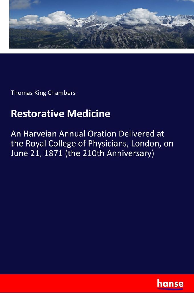 Restorative Medicine