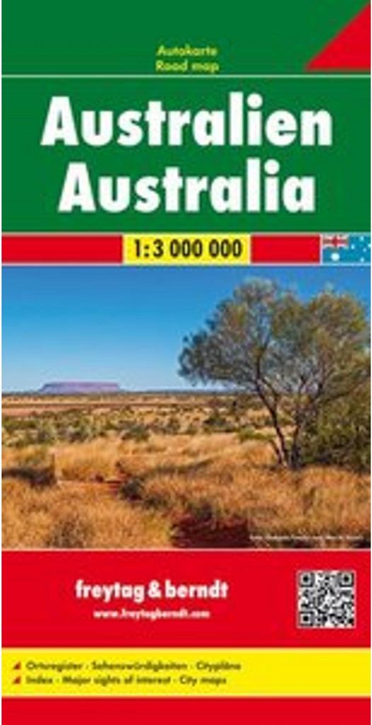 AK 187 Australie 1:3 000 000 / carte routière Image du produit 