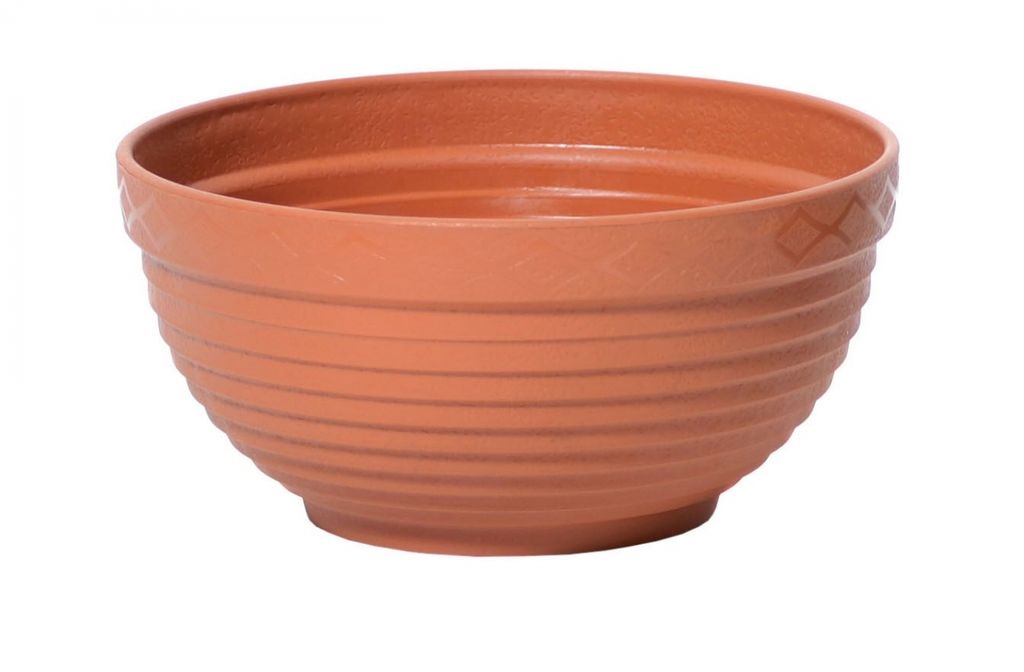 vaso da fiori 22cm MISA DMS05-R624 terracotta plastica Immagine del prodotto 