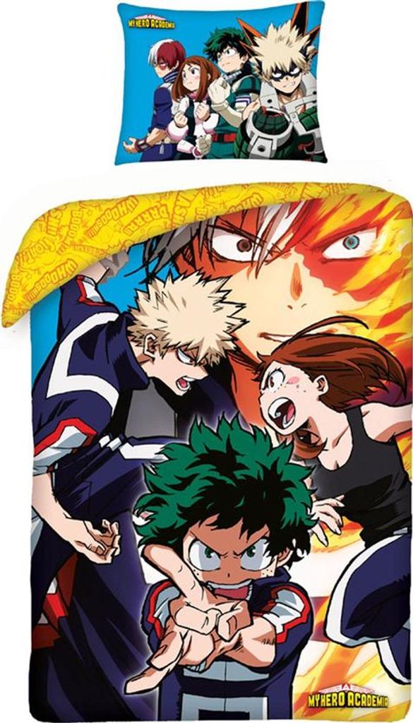 Obliečka na prikrývku My Hero Academia team 140 x 200 cm Obrázok produktu 