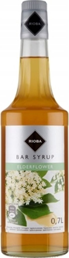 Holunderblüten-Bar-Sirup 700ml - Rioba Produktbild 