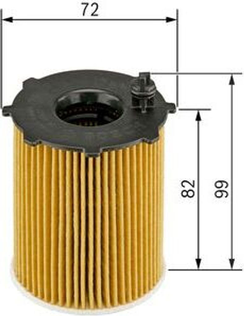 Bosch Ölfilter  1 457 429 238 Produktbild 
