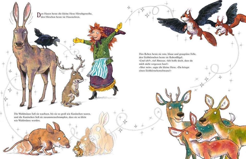 Die kleine Hexe: Winterzauber mit Abraxas: Bezaubernder Bilderbuch-Klassiker für Kinder ab 4 Jahren