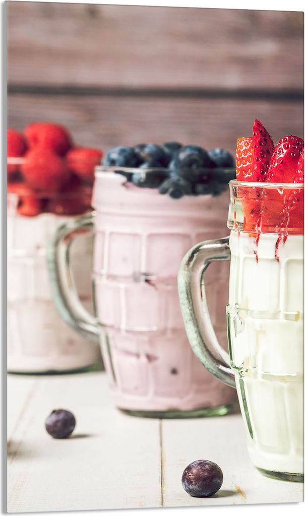 Glasschneidebrett 30x52 Dessert