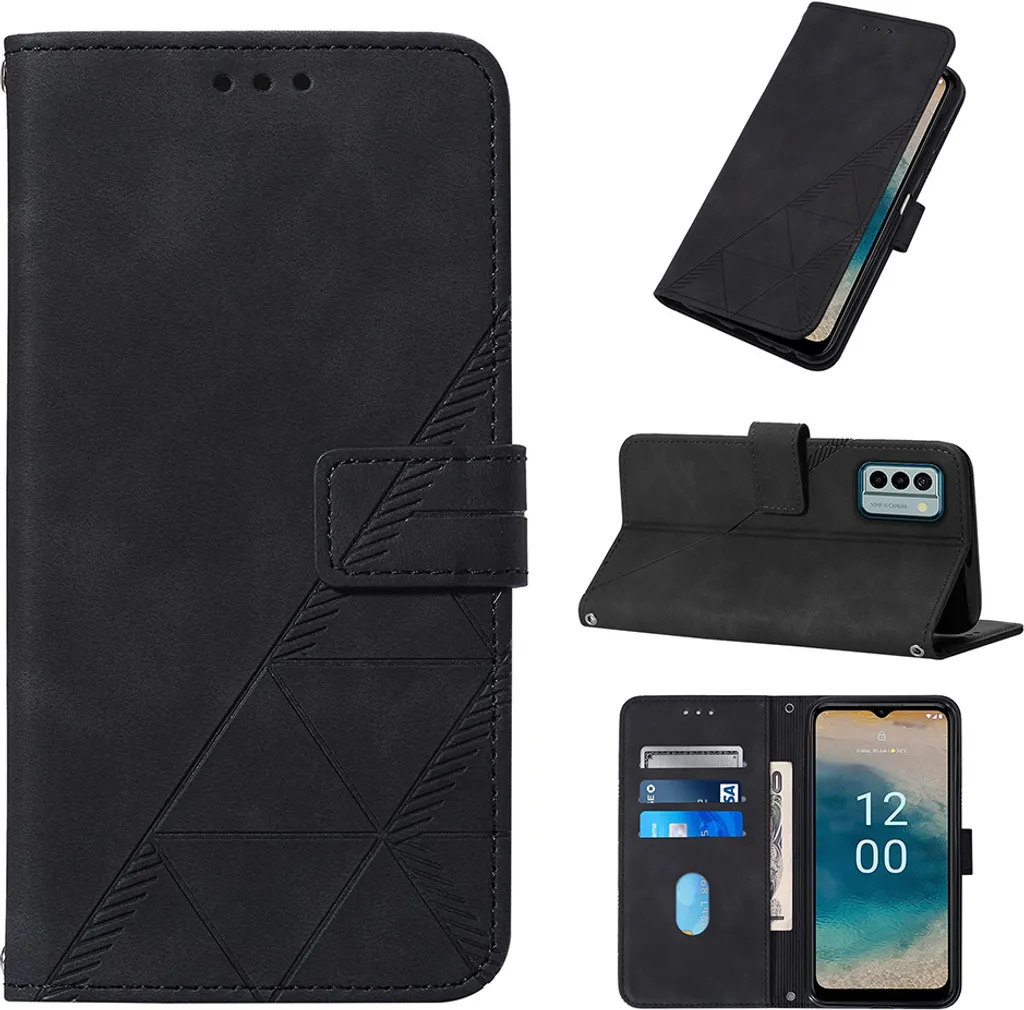 Protezione Totale Nokia G22: Custodia Flip Anti-Urto con Porta Carte