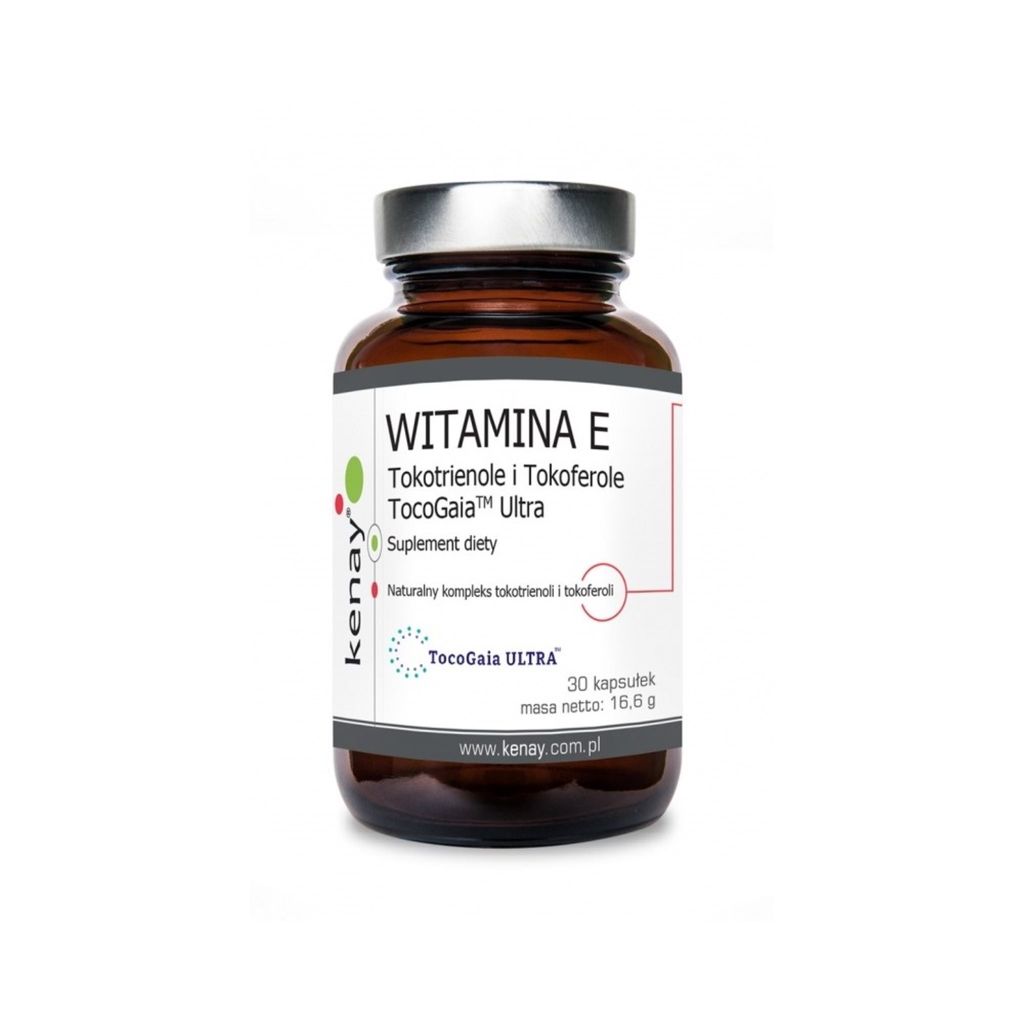 Nahrungsergänzungsmittel Kenay Witamina E Tokotrienole I Tokoferole Tocogaia Ultra (30 Kapseln) 7170