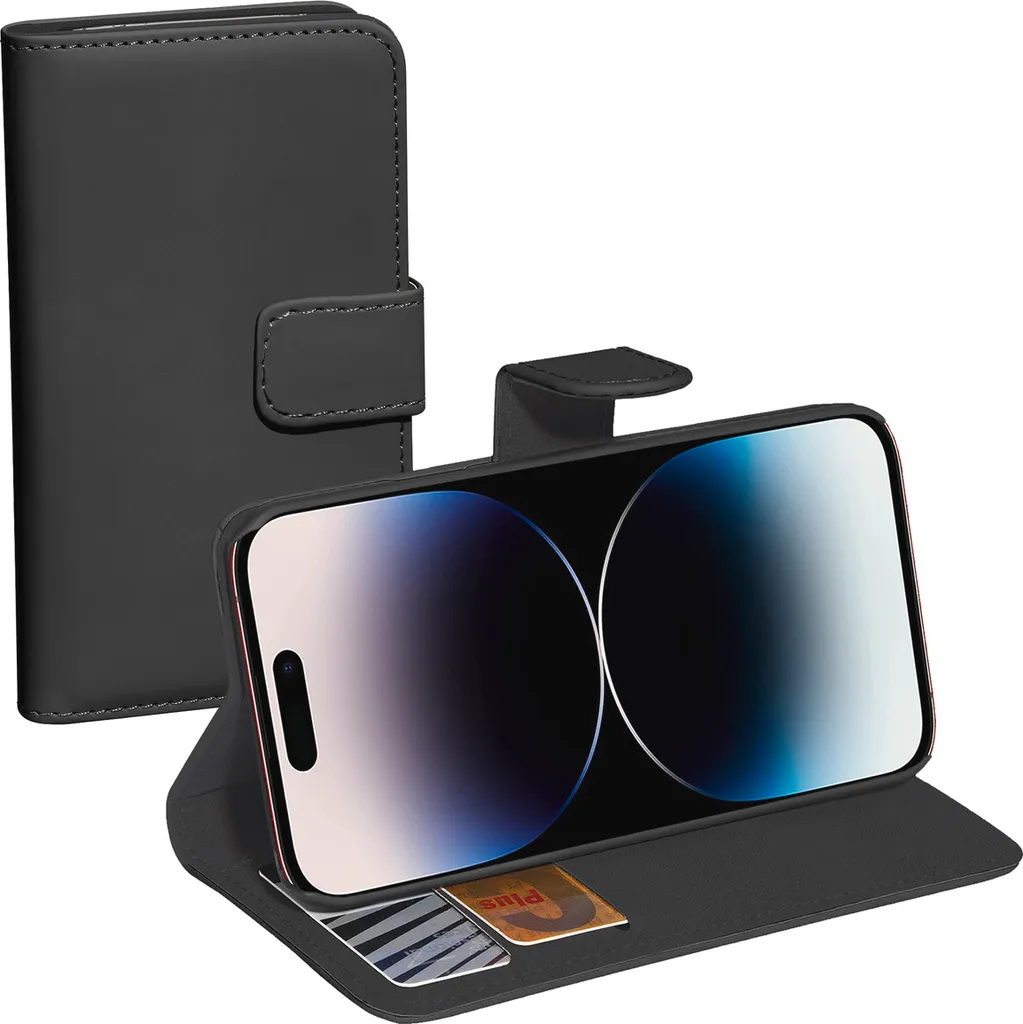 Protection Écran iPhone 14 Pro Max Étui PEDEA Noir pour Usage Pro/Privé