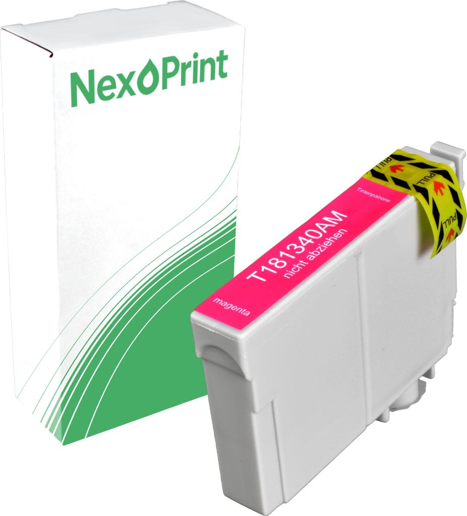 Druckerpatrone kompatibel zu Epson C13T181340 18XL magenta Expression Home XP-302 Epson XP-30 Epson XP-225 Epson XP-215 Epson XP-212
