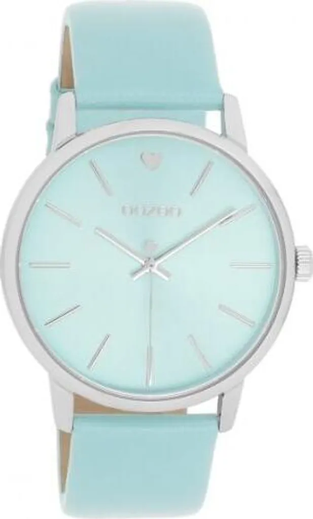 Montre Analogique Homme OOZOO Timepieces Bleu Marine et Cuir de Qualité