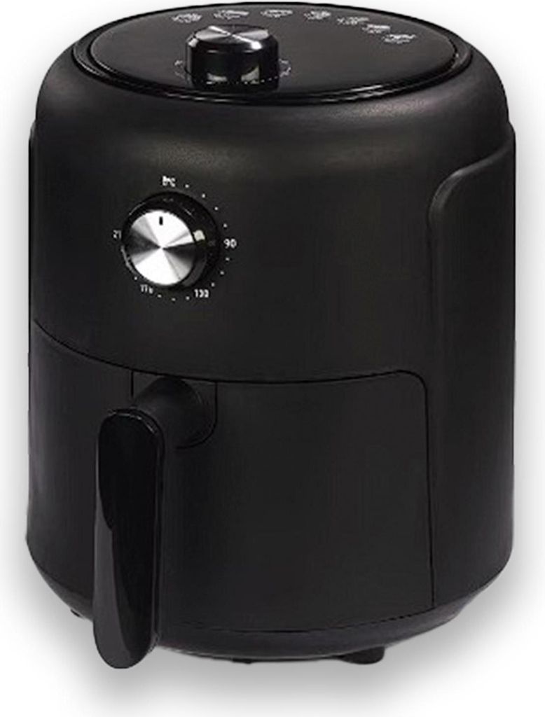 Kompakt Heissluftfritteuse 2,3 L schwarz