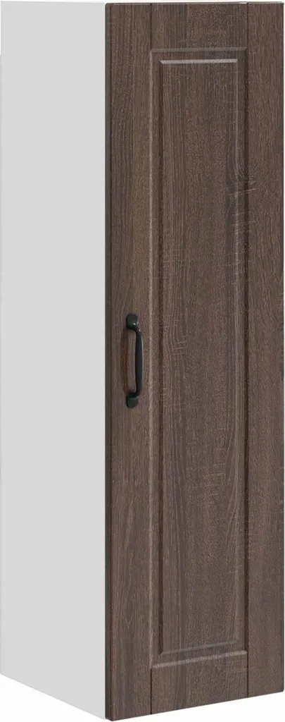 Mobile Cucina Slim Rovere Marrone 30x100 cm | Arredo Minimalista