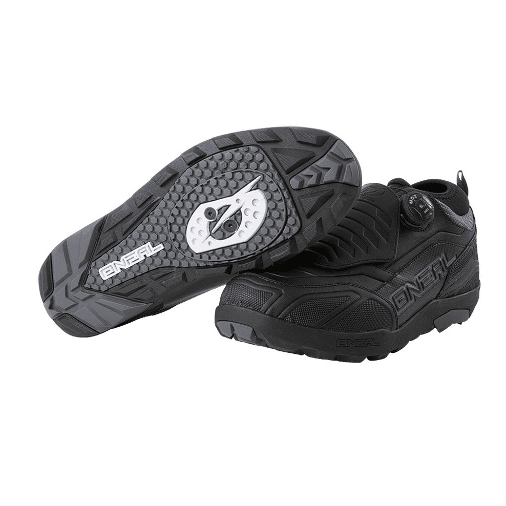 O'Neal LOAM WP SPD Shoe, Farbe:black/gray, Größe:38