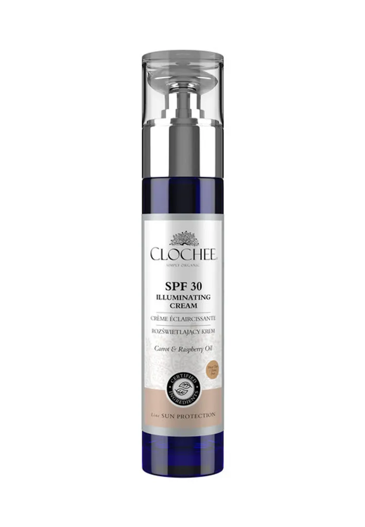 Crème illuminatrice SPF 30 50 ml - Soin éclat visage haute protection
