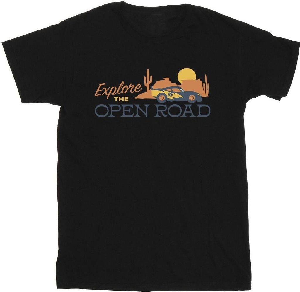 Disney - "Cars Explore The Open Road" T-Shirt für Herren Produktbild 