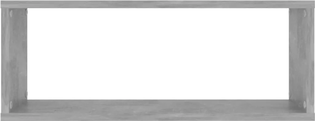 Offerta Set 4 Mensole Parete Grigio Cemento 60x15x23 cm - Qualità - 5