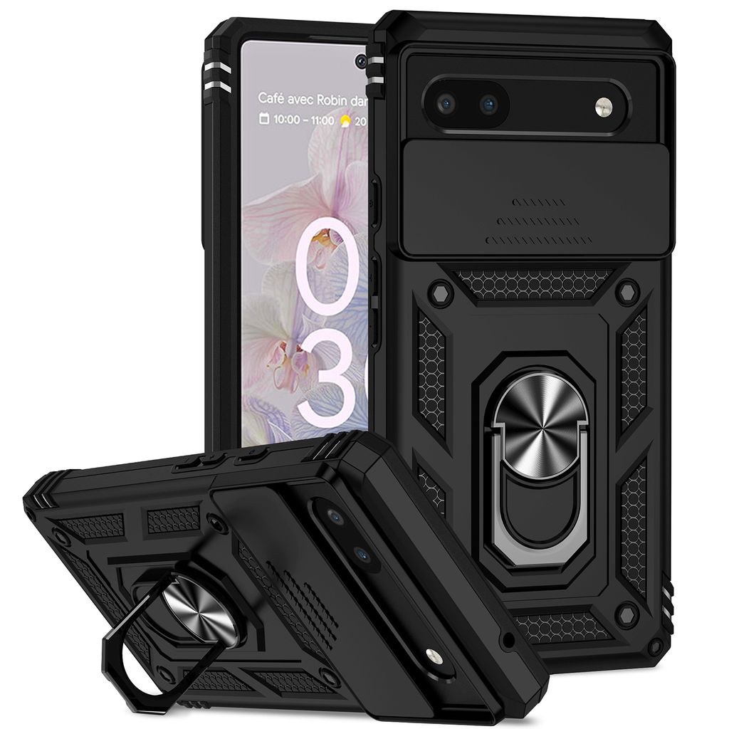 Custodia per Google Pixel 6A a doppio strato con copertura Immagine del prodotto 