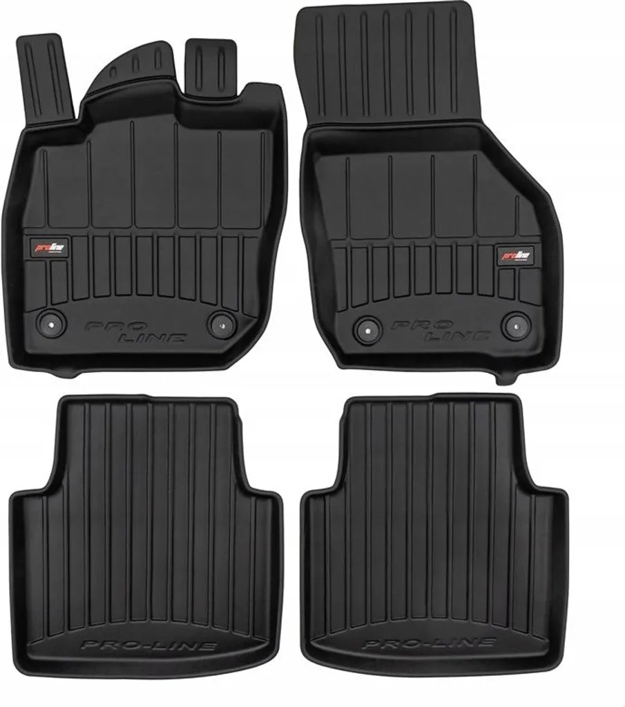 Tappetini in gomma e tergicristalli Skoda Superb 4 dal 2023 - 3D Mulden