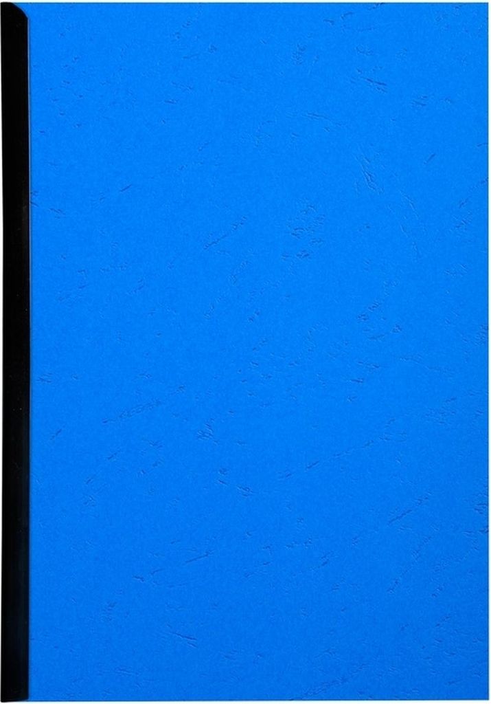 Einbanddeckel Evercover A4 270g/qm Lederprägung VE=4x100 Stück dunkelblau