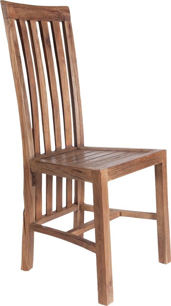 SIT Möbel Stuhl | aus recyceltem Teak-Holz massiv | natur | B 46 x T 45 x H 104 cm | 06264-01 | Serie SEADRIFT