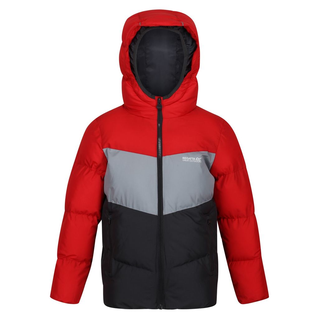 Regatta Jungen Winterjacke – Wasserabweisend, Isoliert, Mit Stretcheinsätzen, Leicht Komprimierbar