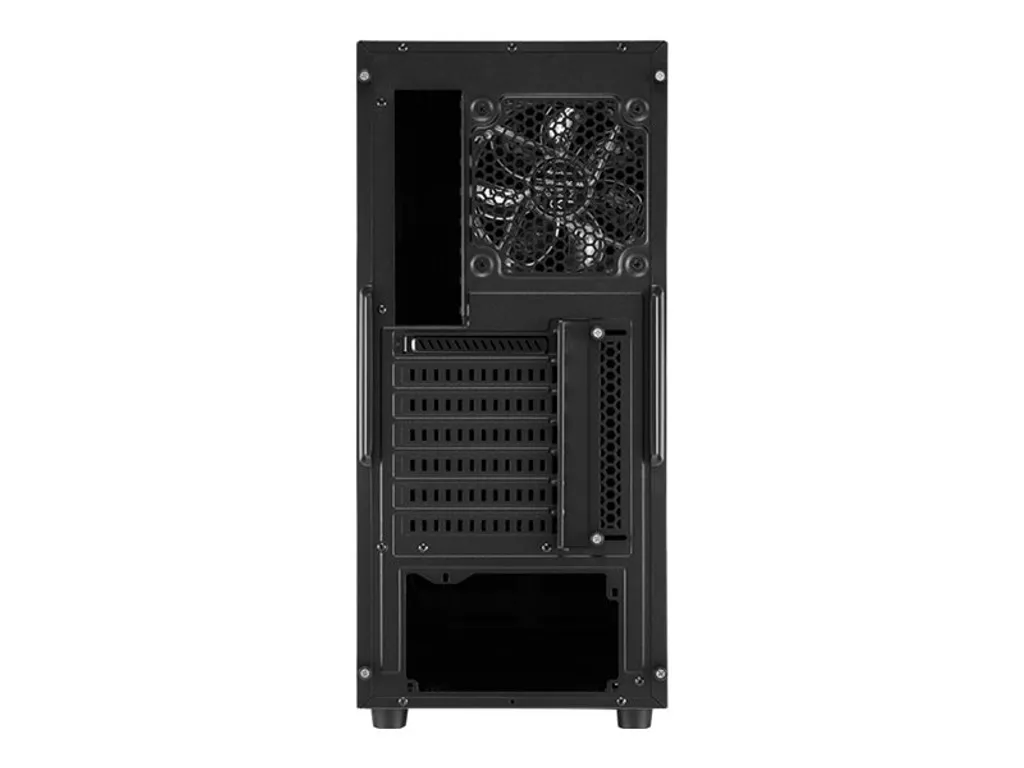 Boîtier PC Sharkoon M25-V Midi Tower Noir pour configuration ATX épurée