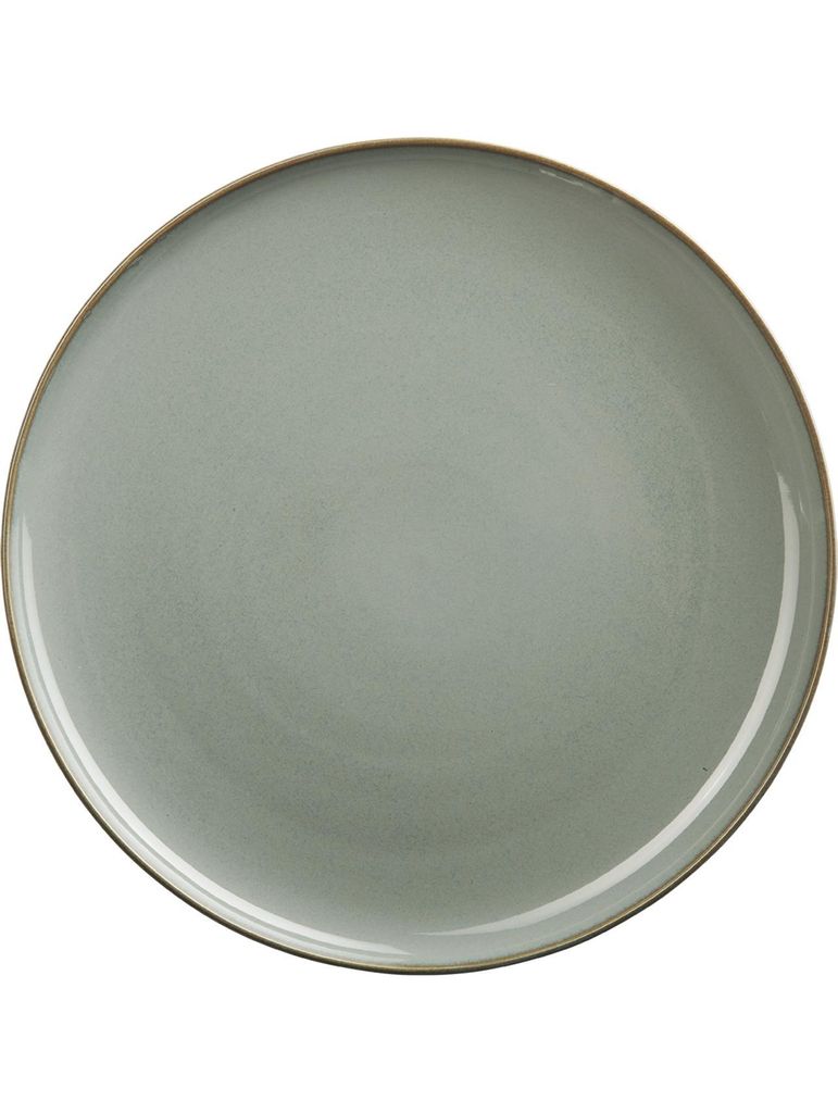 ASA Selection saisons eucalyptus Platzteller, Unterteller, Servierteller, Teller, Steinzeug, Grün, Ø 31 cm, 27181175