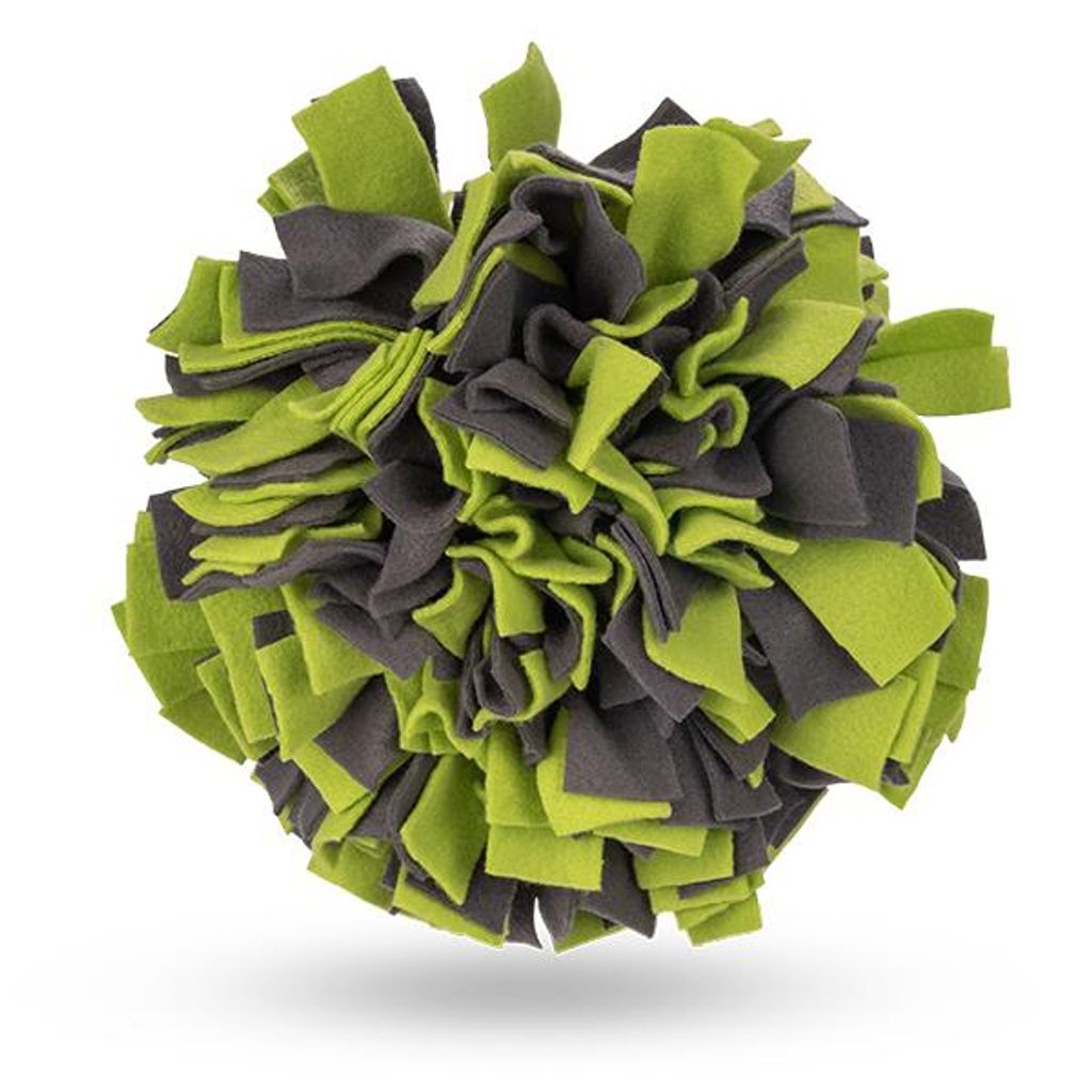 TrendPet palla da fiuto, verde, legata a mano, gioco di Immagine del prodotto 