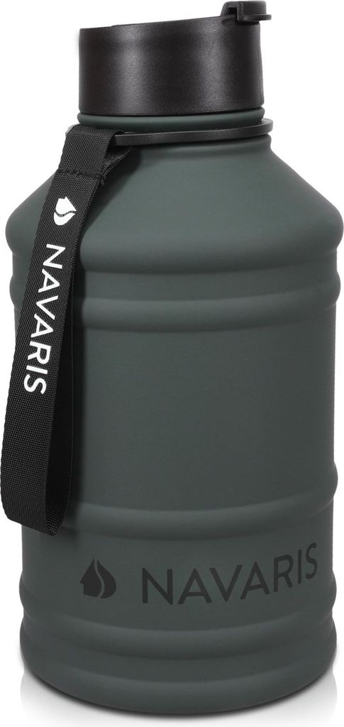 Navaris 2,2 Liter Fitness Trinkflasche - XXL Flasche Gym Produktbild 
