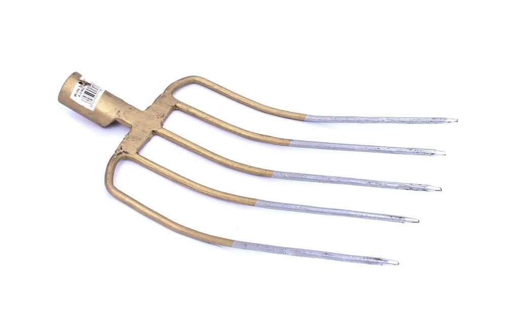 Wielen 5 Zähne Ohne Stiel Mistgabel 5 Zähne Aus Metall. Produktbild 