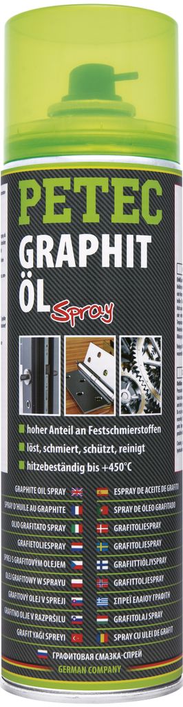 Grafitový olej / (sprej) 1x 500ml - PETEC Obrázok produktu 