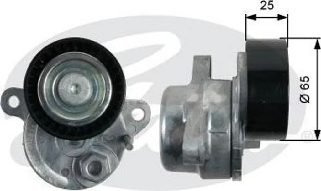 GATES T39212 Galet Tendeur de Courroie OE 2762000170 pour Mercedes GLE