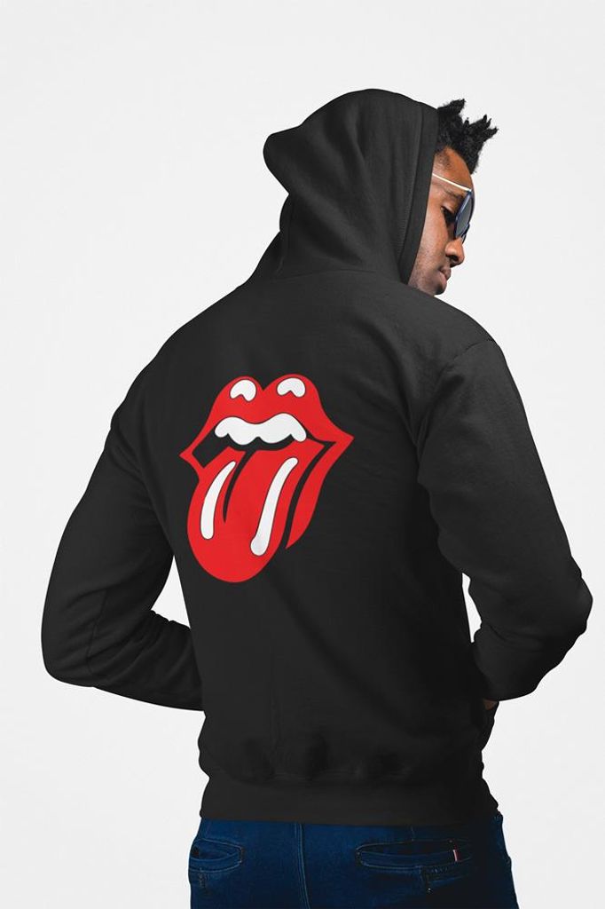 D&B Uni Hoodie ZIPZN00003 Stones Schwarz-Größe M