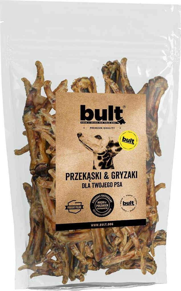 BULT - Hundeleckerli Getrocknete Hühnerfüße, kg - Produktbild 